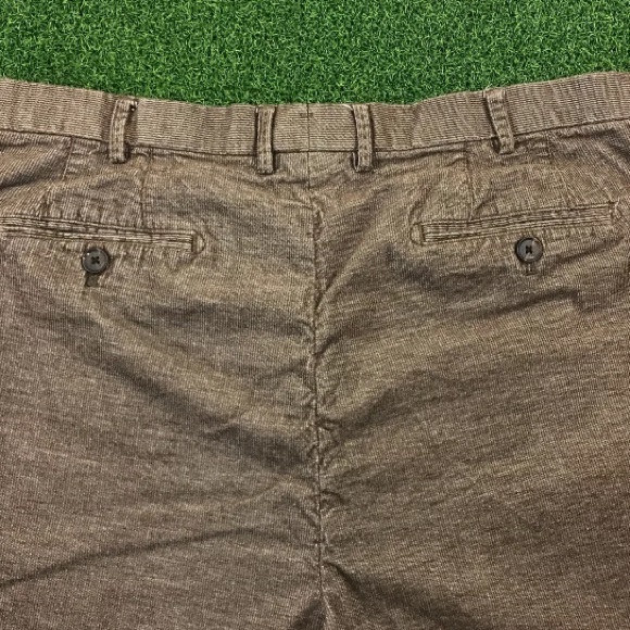 Peter Millar Mens Brown Corduroy Slim Straight - Picture 5 of 8